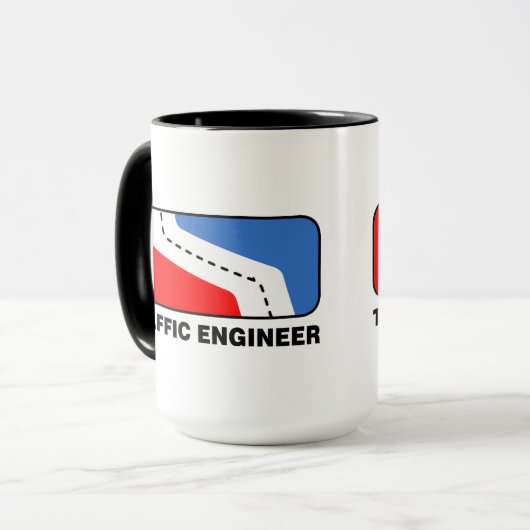 交通機関連盟 マグカップ (正面左)