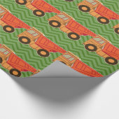 交通機関重い装置のダンプトラック ラッピングペーパー (角)