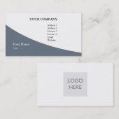 交通機関-ビジネス 名刺 (正面/裏面)