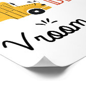 交通機関 ホーン、ビープ、ヴーム ポスター (角)