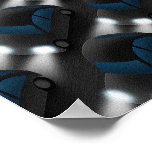 交通渋滞 ポスター (角)