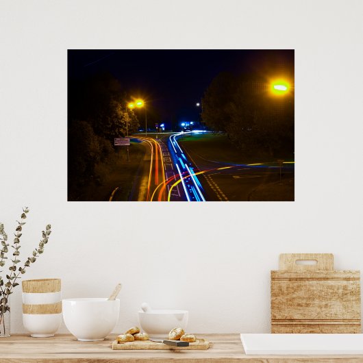 交通渋滞 ポスター (キッチン)