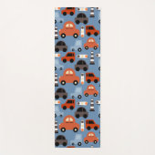 交通玩具車 ヨガマット (正面)