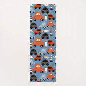 交通玩具車 ヨガマット (裏面)