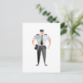 交通監視員 ポストカード (スタンド正面)