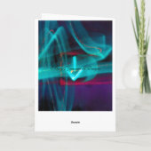 交通矢の挨拶状 カード (裏面)