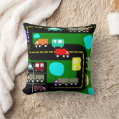 交通 クッション (ブランケット)