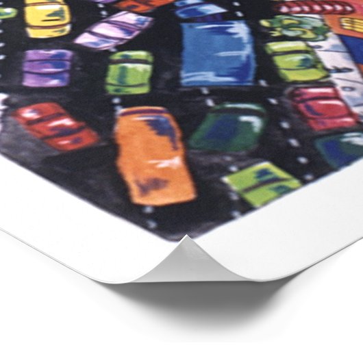 交通 ポスター (角)