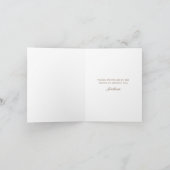 交通 自動車とトラック 男の子の誕生日パーティー サンキューカード (内部)