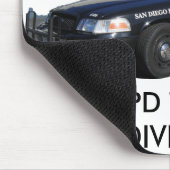 交通SlicktopのSDPDの交通部 マウスパッド (コーナー)