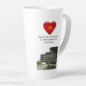 交際 カフェラテマグ (右アングル)