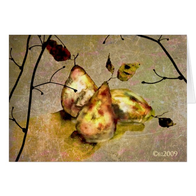 交際(3個のナシ) (正面横)