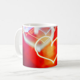 交響曲のハート コーヒーマグカップ