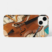 交響曲の楽器 iPhoneケース (裏面横)