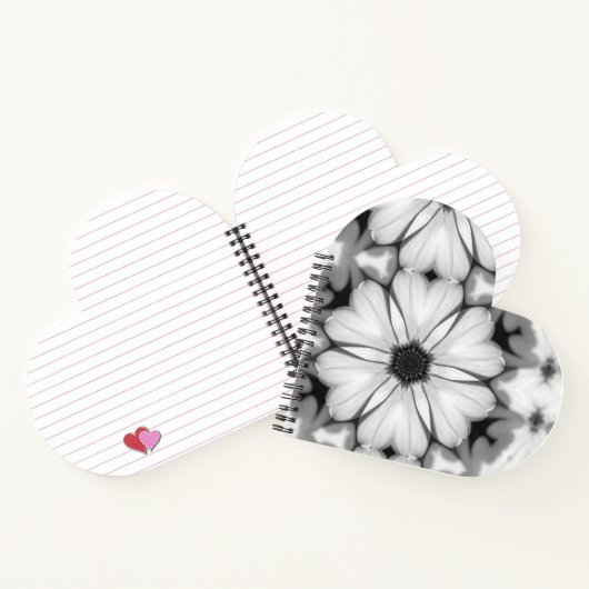 交響曲の花びら ノートブック (内部)