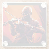 交響曲ファンク#1 ガラスコースター (裏面)