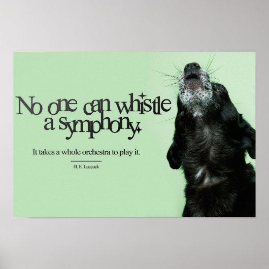 交響曲 ポスター (正面)