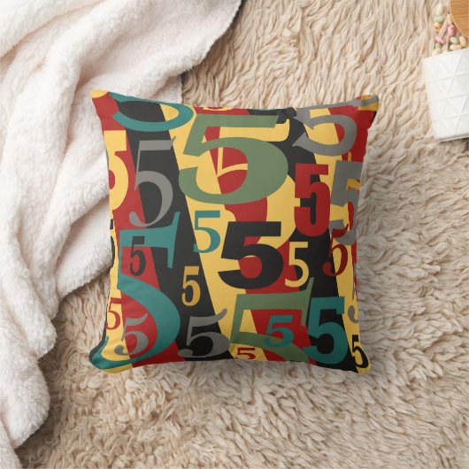 交響曲# 5つの第5または第50誕生日Annivesary クッション (ブランケット)
