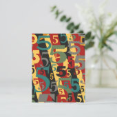 交響曲# 5つの第5または第50誕生日Annivesary 招待状 (スタンド正面)