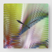 交響曲II スクエア壁時計 (正面)