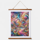 交響楽団オピュランス抽象芸術最高傑作 吊り下げ型タペストリー (正面2)