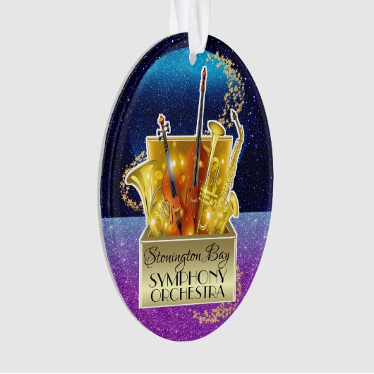 交響楽団オーナメント オーナメント (正面)