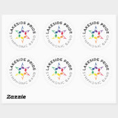 交響楽団ステッカー ラウンドシール (シート)