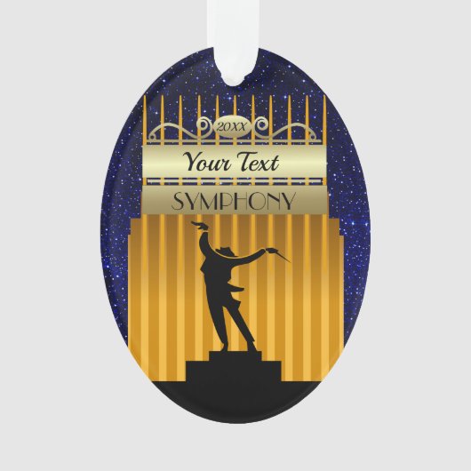 交響楽団 オーナメント (正面)