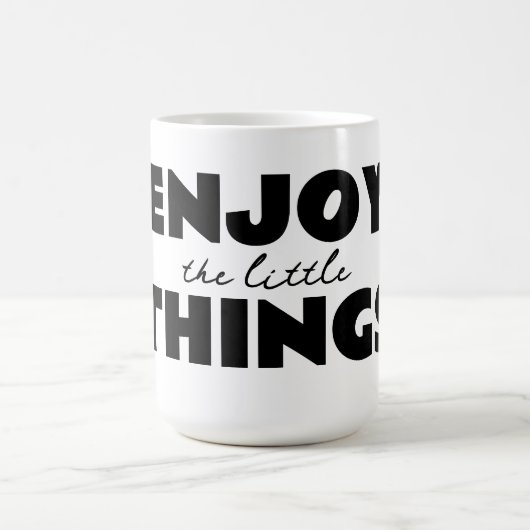 享受小事馬克杯 モーフィングマグカップ (中央)
