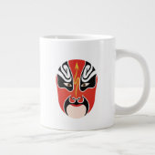 京劇の張郃 ジャンボコーヒーマグカップ (右)