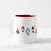 京劇への短い紹介 ツートーンマグカップ (正面左)