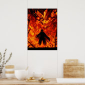 京十郎連国鬼退場阿仁 ポスター (キッチン)