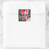 京日本の都の芸者 スクエアシール (バッグ)