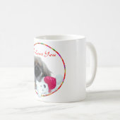 京犬(ペキニーズ)を愛してる コーヒーマグカップ (正面右)