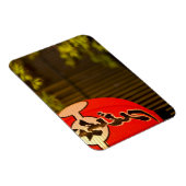 京色彩の鮮やか都紙灯篭 マグネット (右側)