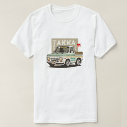 京車ピックアップワークトラックTシャツ Tシャツ