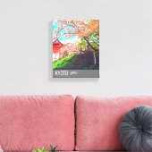 京都さくらんぼ旅行写真 キャンバスプリント (インサイチュ (リビング))