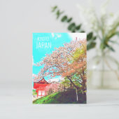 京都さくらんぼ旅行写真 ポストカード (スタンド正面)