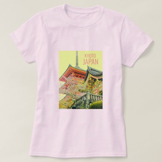 京都さくらんぼ社旅行 Tシャツ (デザイン正面)