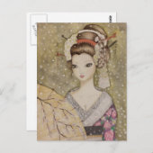 京都の冬 ポストカード (正面/裏面)