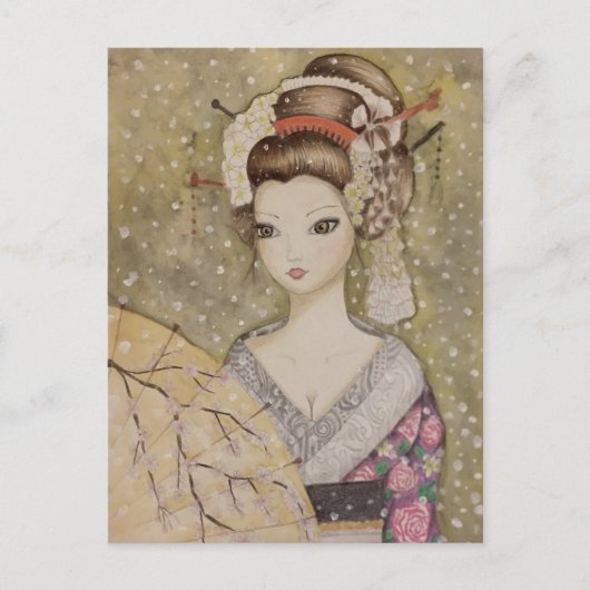 京都の冬 ポストカード (正面)