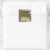 京都の寺院 スクエアシール (バッグ)