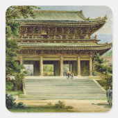 京都の寺院 スクエアシール (正面)