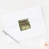 京都の寺院 スクエアシール (封筒)