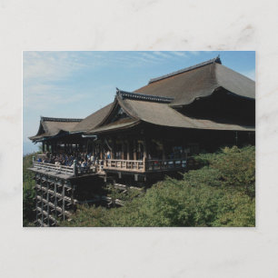 京都の観光スポットの一つである清水寺。 ポストカード
