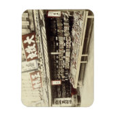 京都の靴屋c.1890（手彩写真） マグネット (縦)