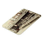 京都の靴屋c.1890（手彩写真） マグネット (左側)