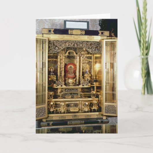 京都のDamioの宮殿からのButsudanの神社 カード (正面)