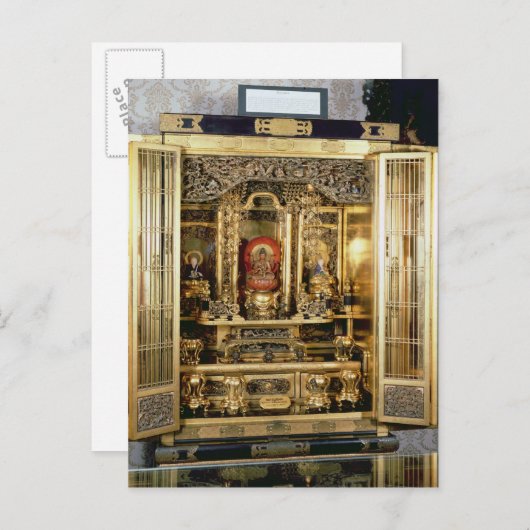 京都のDamioの宮殿からのButsudanの神社 ポストカード (正面/裏面)