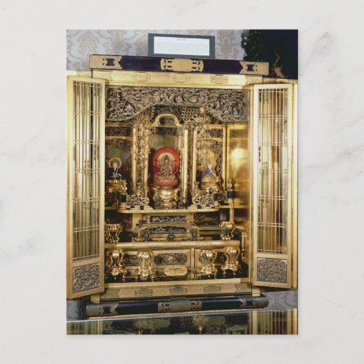 京都のDamioの宮殿からのButsudanの神社 ポストカード (正面)